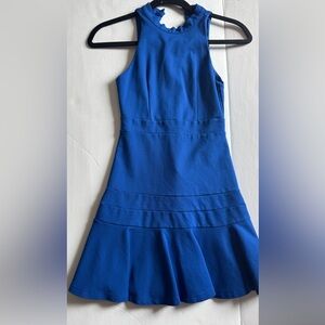 Elegant Blue Sleeveless Dress Girls size 12